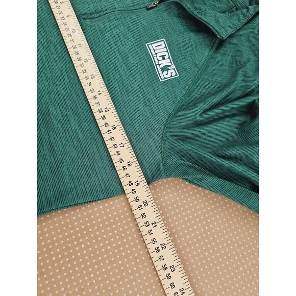 Dick’s Sporting Goods Employee Pullover 1/4 Zip Green Long Sleeve Women's Large - Picture 8 of 12